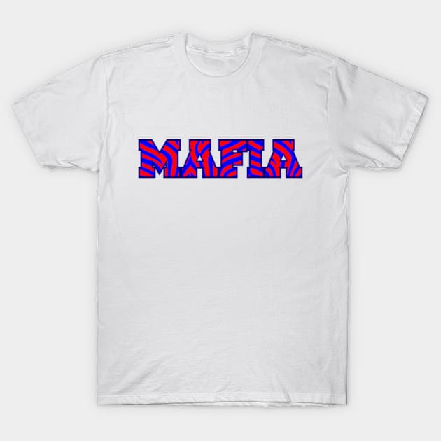 Buffalo Football Zubaz Mafia T-Shirt by LaurenElin